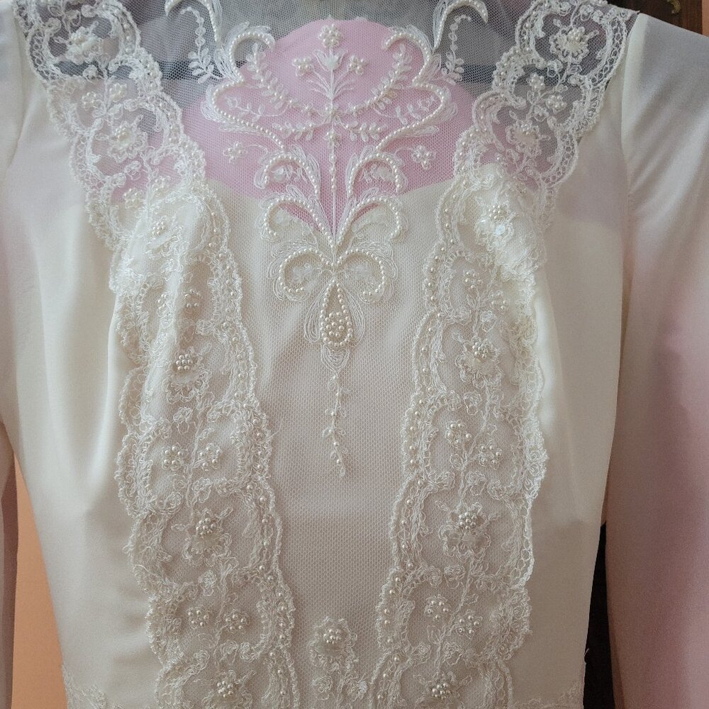 Vintage 1982 Wedding Dress